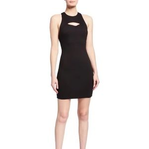 NWT ALICE + OLIVIA GARA BLACK CUTOUT DRESS WOMENS 0